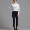 Premier Equine Cassa Ladies Full Seat Gel Riding Breeches - Navy
