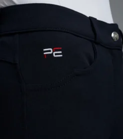Premier Equine Cassa Ladies Full Seat Gel Riding Breeches - Navy -Equestrian Riding Clothing Store cassa ladies breeches navy 5