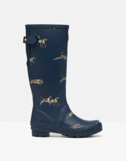 Joules Women's Welly Print Wellies - Navy Dogs 11 Joules Women's Welly Print Wellies - Navy Dogs -Equestrian Riding Clothing Store cdn.joules 101