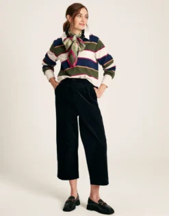 Joules Women's Sammi Rugby Shirt - Multi Stripe -Equestrian Riding Clothing Store cdn.joules 139