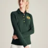 Joules Women's Ashley Long Sleeved Polo - Green