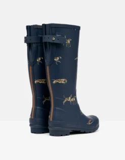 Joules Women's Welly Print Wellies - Navy Dogs 8 Joules Women's Welly Print Wellies - Navy Dogs -Equestrian Riding Clothing Store cdn.joules 98