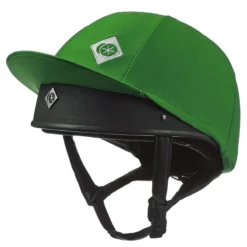 Charles Owen Taditional Non Vented Hat Silk - Emerald