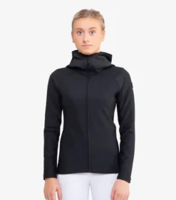 Premier Equine Destino Ladies Technical Hooded Riding Jacket Black -Equestrian Riding Clothing Store destino ladies technical hooded riding jacket black 1