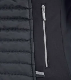 Premier Equine Elena Ladies Hybrid Technical Riding Jacket Black -Equestrian Riding Clothing Store elena hybrid technical jacket black 6