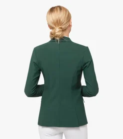 Premier Equine Hagen Ladies Competition Jacket Green -Equestrian Riding Clothing Store hagen competition jacket green 3
