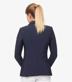 Premier Equine Hagen Ladies Competition Jacket Navy -Equestrian Riding Clothing Store hagen competition jacket navy 3