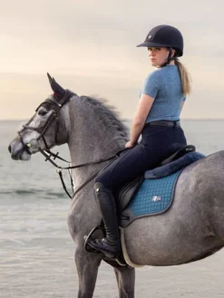 LeMieux Earth T-Shirt Ocean -Equestrian Riding Clothing Store it01277 lifestyle earthclosecontactsquare ocean 4b