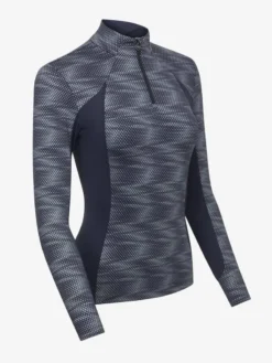 LeMieux Eleanor Base Layer Navy -Equestrian Riding Clothing Store it03368 product eleanorbaselayer navy 3