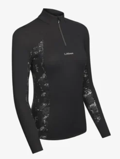 LeMieux Adour Base Layer Black -Equestrian Riding Clothing Store it03434 product adourbaselayer black 3 copy