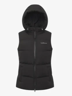 LeMieux Kenza Puffer Gilet Black -Equestrian Riding Clothing Store it03572 product kenzapuffergilet black 1