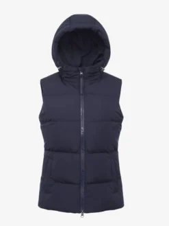LeMieux Kenza Puffer Gilet Navy -Equestrian Riding Clothing Store it03573 product kenzapuffergilet navy 1