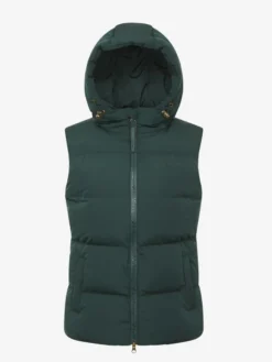 LeMieux Kenza Puffer Gilet Spruce -Equestrian Riding Clothing Store it03574 product kenzapuffergilet spruce 1