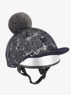 LeMieux Adour Hat Silk Navy