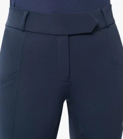 Premier Equine Lexington Ladies Full Seat Gel Riding Breeches Navy -Equestrian Riding Clothing Store lexington ladies breeches navy 6