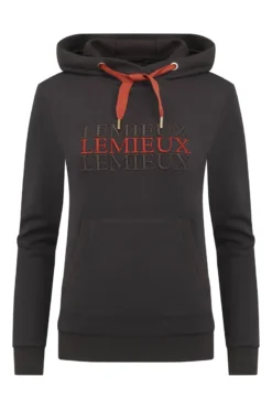LeMieux Cross Over Hoodie Liquorice