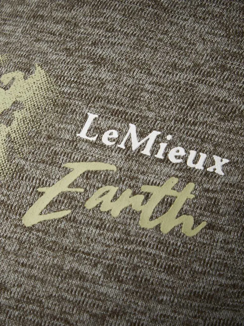 LeMieux Earth T-Shirt Moss 4 LeMieux Earth T-Shirt Moss - Image 4