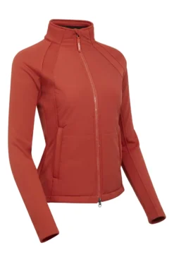 LeMieux Ladies Hybrid Jacket Sienna -Equestrian Riding Clothing Store lm hybridjacket sienna3 lr