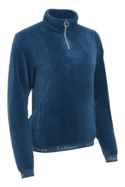LeMieux Liberte Fleece Jacket Marine -Equestrian Riding Clothing Store lm libertefleece marine3 lr