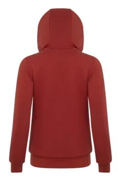 LeMieux Sherpa Lined Hoodie Sienna -Equestrian Riding Clothing Store lm sherpazipthrough sienna4 lr