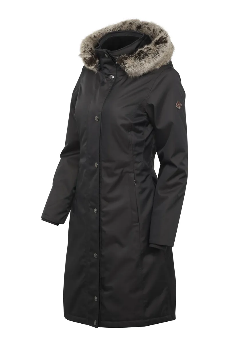LeMieux Loire Waterproof Riding Coat Grey 2 LeMieux Loire Waterproof Riding Coat Grey - Image 2