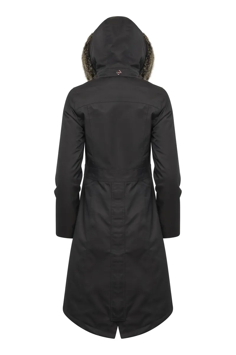 LeMieux Loire Waterproof Riding Coat Grey 4 LeMieux Loire Waterproof Riding Coat Grey - Image 4