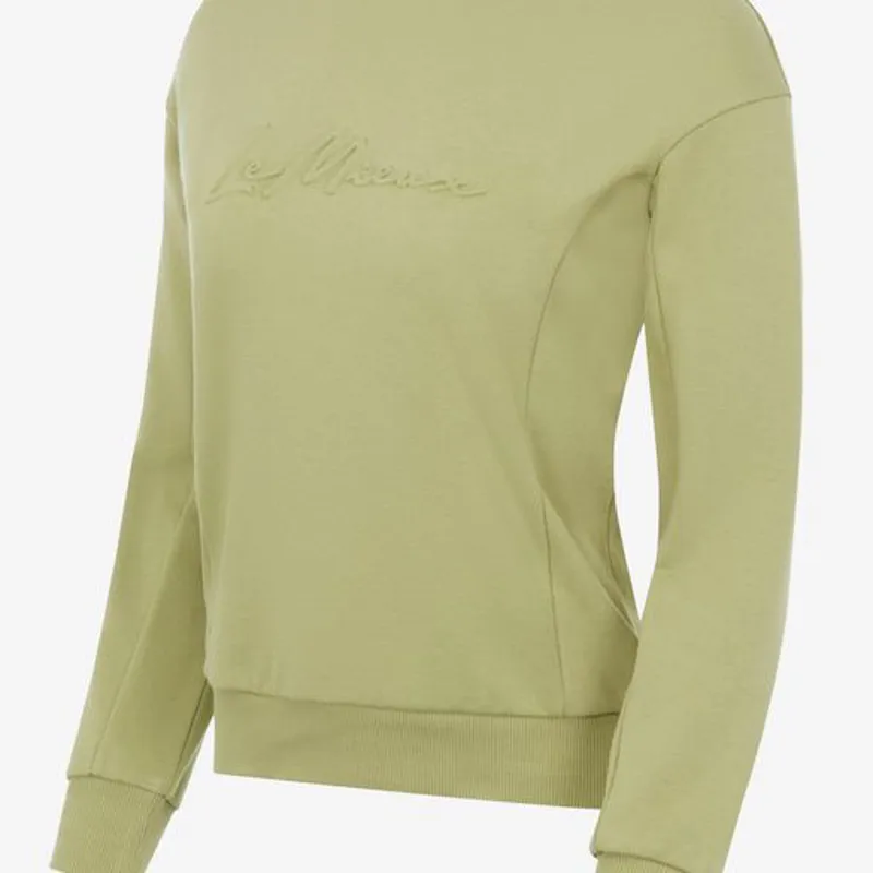 LeMieux Chloe Crew Neck Sweat Shirt Moss 2 LeMieux Chloe Crew Neck Sweat Shirt Moss - Image 2