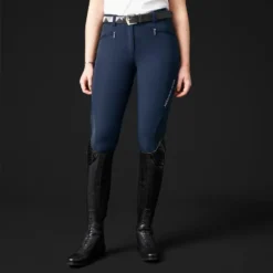 Mountain Horse Marilyn Flex Breeches Navy -Equestrian Riding Clothing Store marilyn navy front
