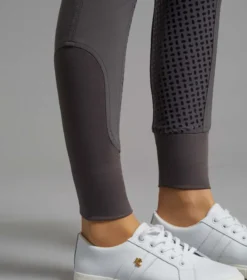 Premier Equine Milliania Ladies Full Seat Gel Riding Breeches - Anthracite -Equestrian Riding Clothing Store milliania ladies breeches grey 6