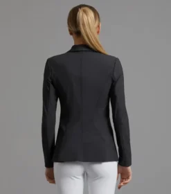 Premier Equine Nera Ladies Competition Jacket - Grey -Equestrian Riding Clothing Store nera competition jacket grey 3
