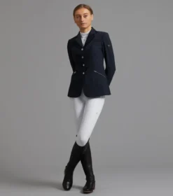 Premier Equine Nera Ladies Competition Jacket - Navy -Equestrian Riding Clothing Store nera competition jacket navy 7