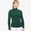 Premier Equine Ombretta Ladies Technical Riding Top Green
