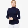 Premier Equine Ombretta Ladies Technical Riding Top Navy