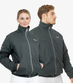 Premier Equine Pro Rider Unisex Waterproof Riding Jacket Anthracite Grey