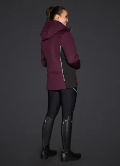 Mountain Horse Quinn Hybrid Jacket Burgundy -Equestrian Riding Clothing Store quinn20hybrid20jacket203