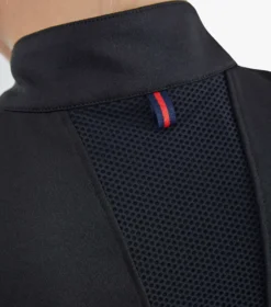 Premier Equine Mini Remisa Girl's Technical Short Sleeve Riding Top Black -Equestrian Riding Clothing Store remisa top kids black 6