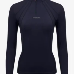 LeMieux Mia Mesh Long Sleeved Base Layer Navy