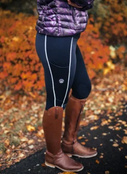 Mountain Horse Jade Tech Tights Navy -Equestrian Riding Clothing Store thea20jacket20 plus 20jade20 plus 20estelle20side20emmely
