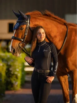 LeMieux Base Layer Navy -Equestrian Riding Clothing Store tracyrobertson core23 028 copy
