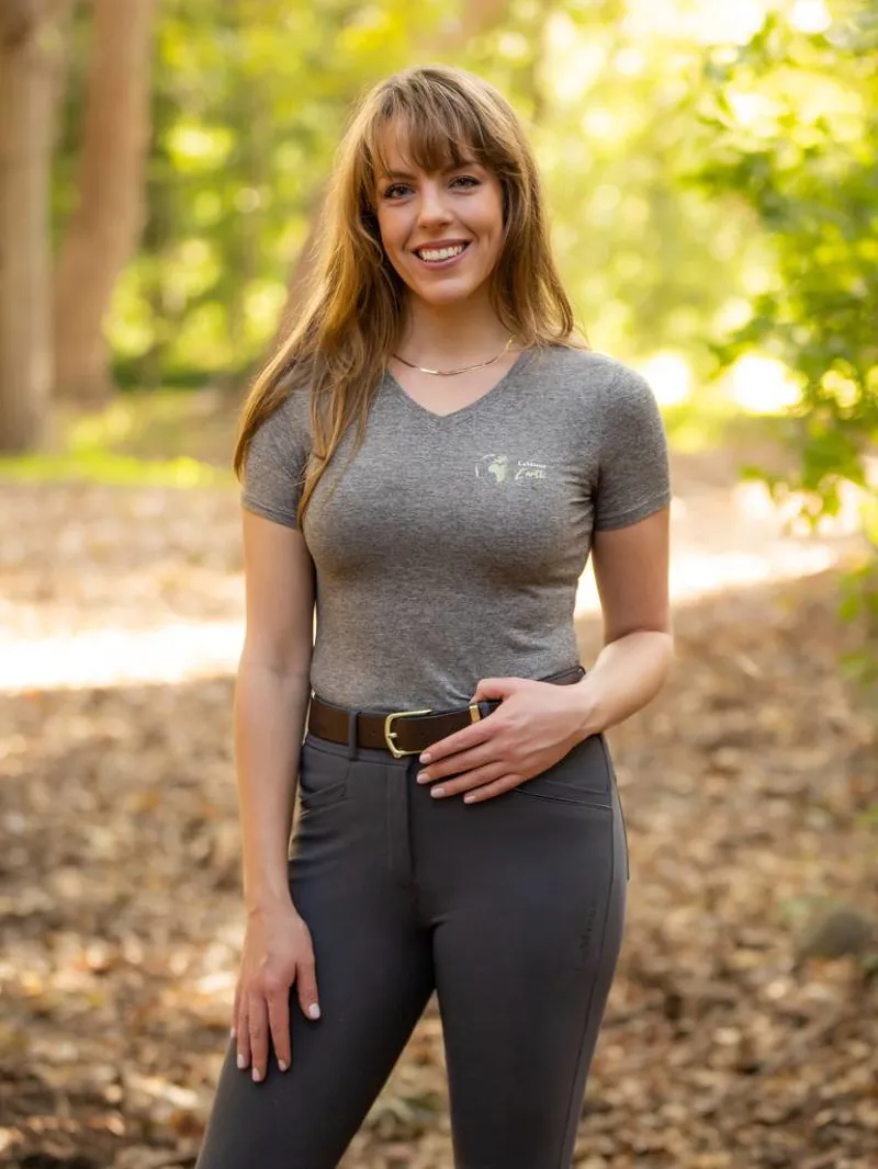 LeMieux Earth T-Shirt Moss 2 LeMieux Earth T-Shirt Moss - Image 2