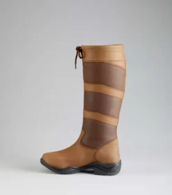 Premier Equine Vallenia Ladies Waterproof Country Boots Brown -Equestrian Riding Clothing Store vallenia country boot brown 3