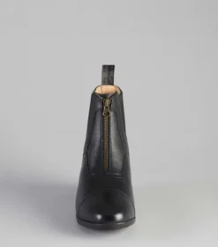 Premier Equine Virtus Leather Paddock Boot Black -Equestrian Riding Clothing Store virtus paddock boot black 6