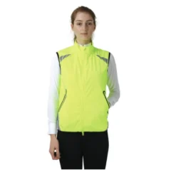Hy Equestrian Reflector Gilet In Yellow